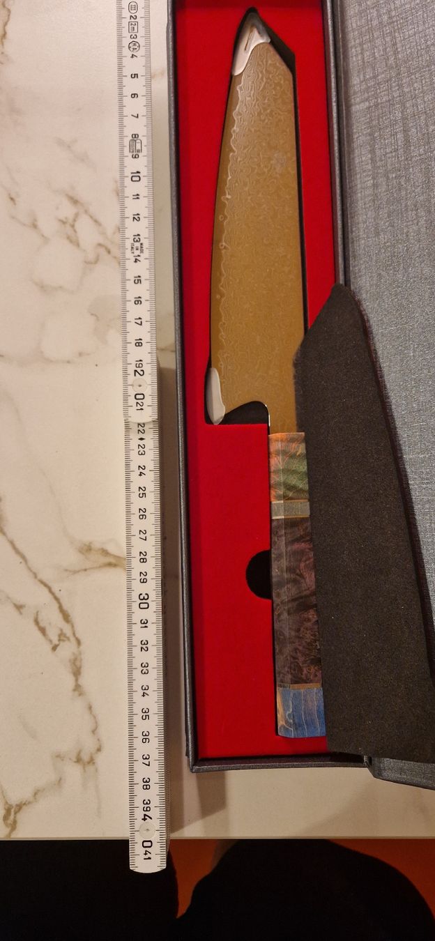 Coltelli da cucina: Kiritsuke damast knife – Nuovo (secondo la descrizione) da Burgdorf venduto da maj_swz8 1
