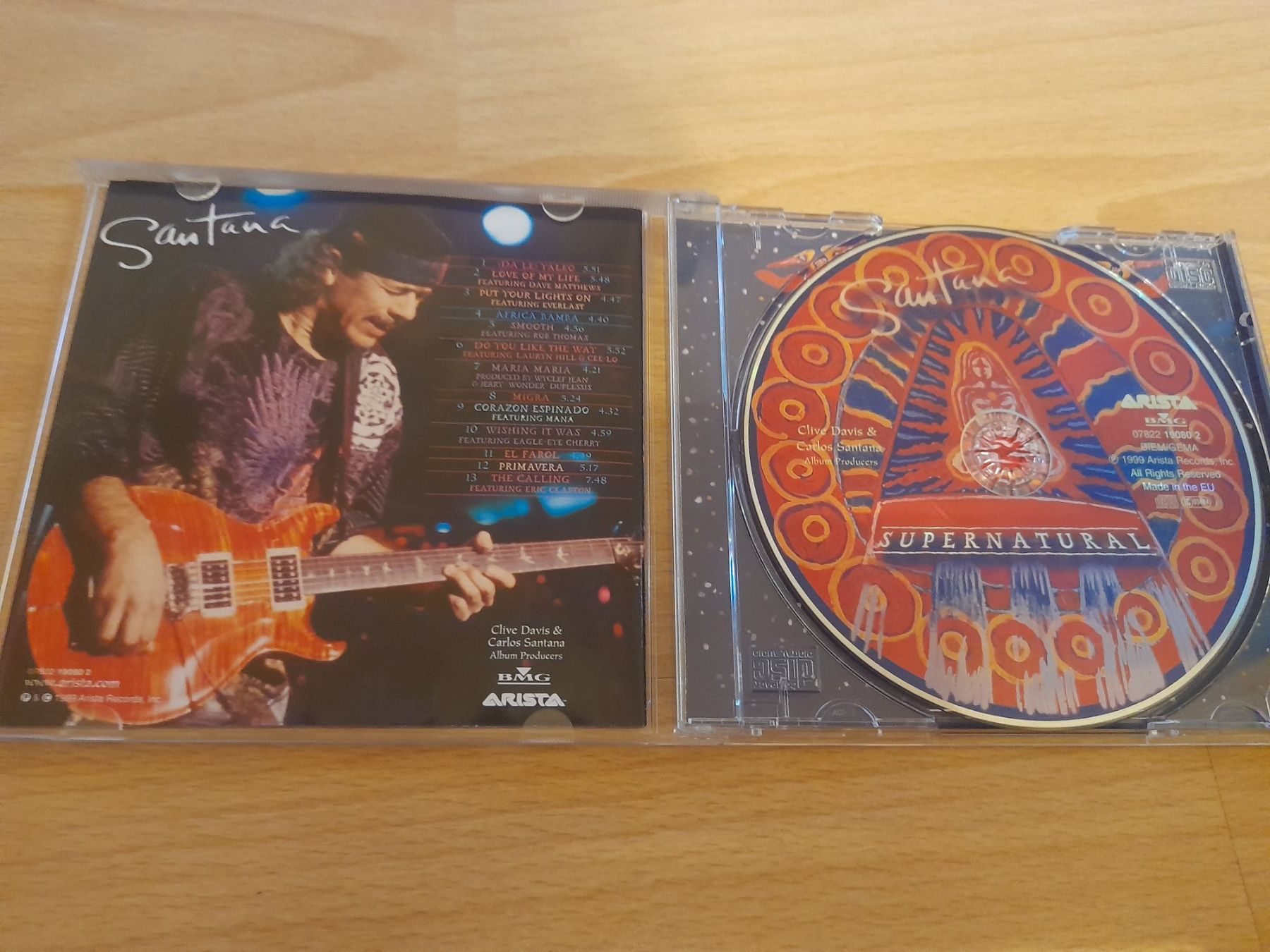 CD: CD Santana Supernatural – Usato da Lustmühle venduto da chevi03 1