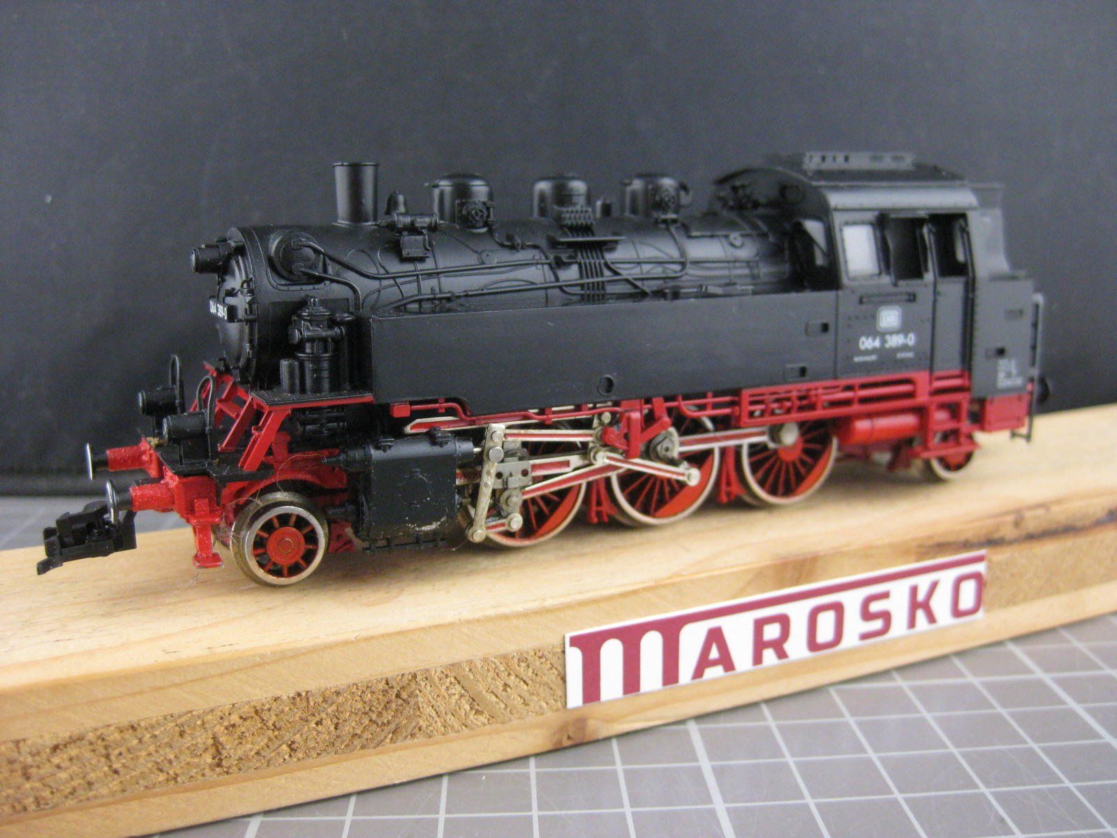 Fleischmann Trains électriques: Fleischmann DB Dampflok 064, ohne OVP, mit Fleischmann Profi – D'occasion à Malters par Marosko