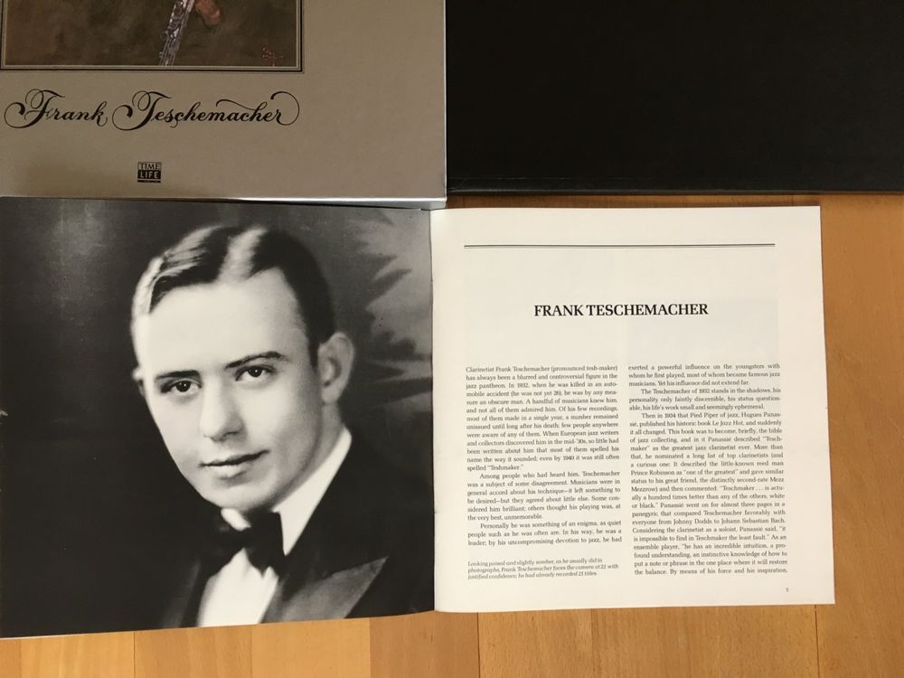 Giants Of Jazz Frank Teschemacher 3 Lps Jazz Vinyl Kaufen Auf Ricardo