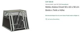 Meiko-Hundebox für's Auto