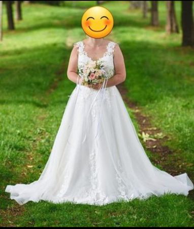Hochzeitskleid zu verkaufen Gr.38