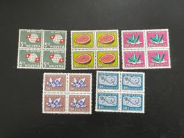 Pro Patria Ausgabe 1959 Viererblock   ** (5418)