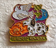 Pin Simone Erni -Tierschutz Nidwalden (kleiner Pin)