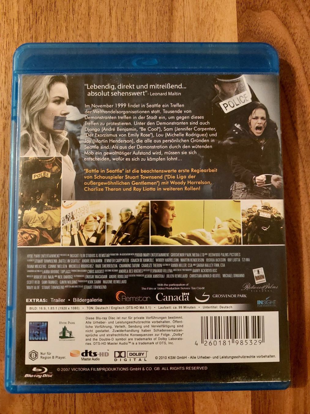 Alle DVDs: Blu Ray - Battle in Seattle – Gebraucht aus Rheinfelden von FilmAuktion 1