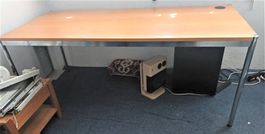 Grosser Arbeits- Büro- Schreibtisch 180x80 cm Gebrauchsspure