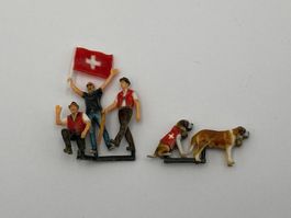 Hünerbein Miniatur 1155 H0 Figurenset Schweiz