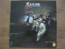 Sailor – Trouble Vinyl LP 1975 Super Zustand der LP Liedtext
