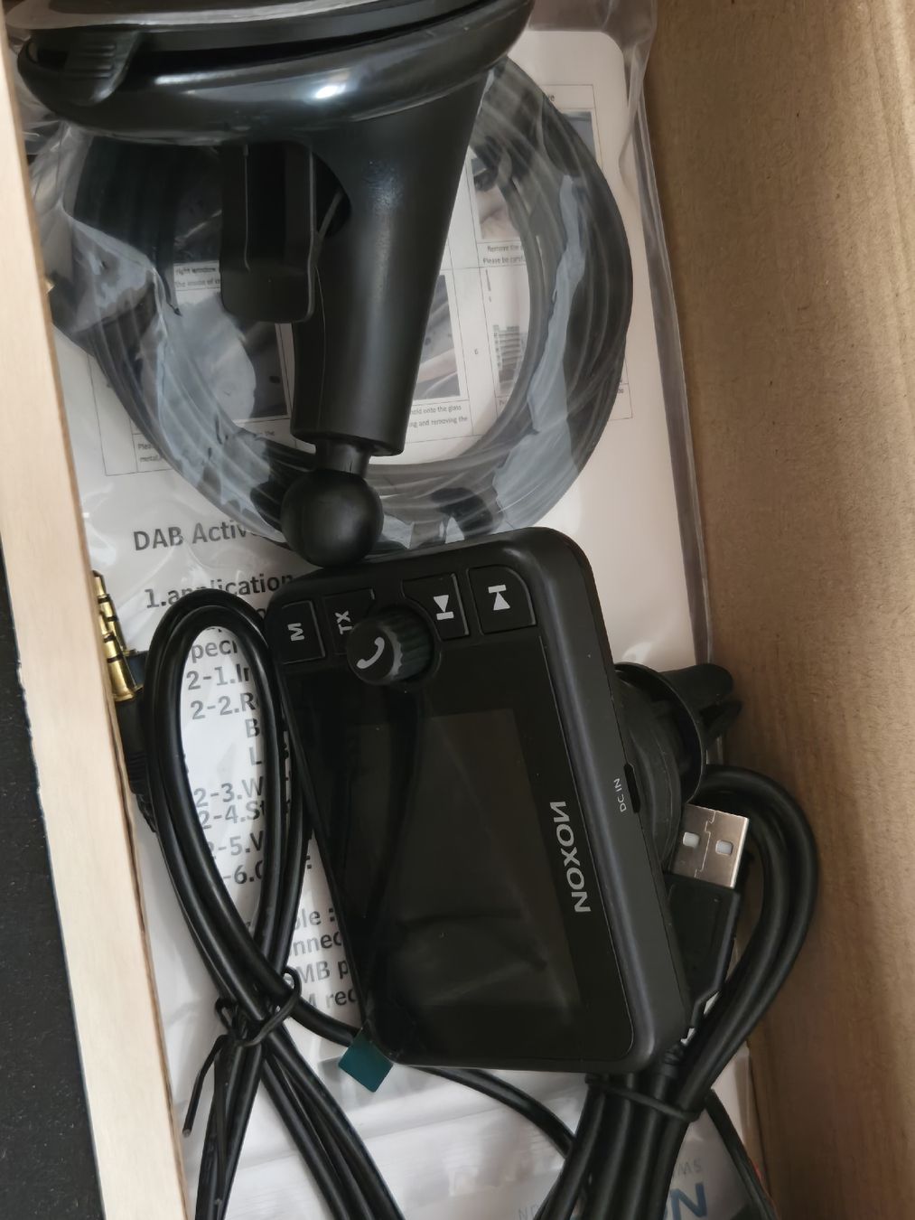 Radios: dab transmitter autoradio mp3 aux in noxon – Neu und originalverpackt aus Zollikofen von W107 2