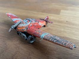 Propeller Blechflugzeug antik, Tante JU