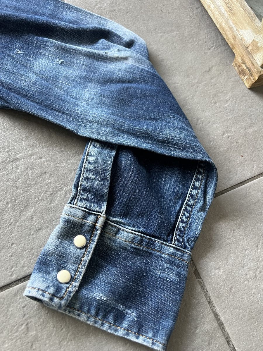 Dsquared2 Chemises: Dsquared2 camicia patch jeans uomo – D'occasion à Mendrisio par fly_9wzx 7