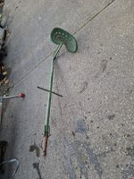 Sitz für Treibachs Mäher Anhänger Metallsitz