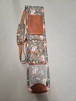 Tourbon Wasserdichte Segeltuch-Leder-Golftasche