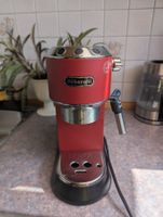 DeLonghi Dedica Espresso-Siebträgermaschine (Rot)