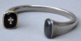 Armband / Bracelet Zadig & Voltaire argent massif