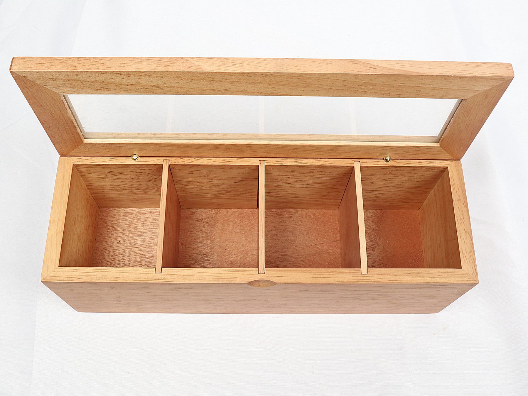 Recipients et similaires: HOLZ Teebeutelaufbewahrungsbox mit 4 Fächern – Neuf (Voir description) à Steinen par Restwert_Steinen 2