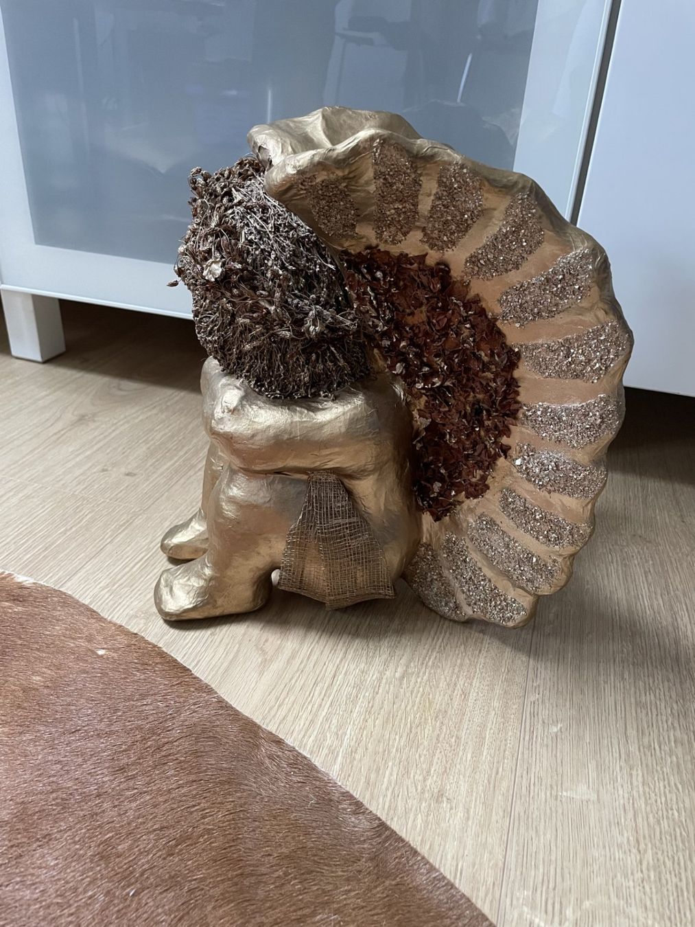 Figuren: Grosser Engel Pappmachee H 31cm B 20 cm – Gebraucht aus Winkel von Kade50 2