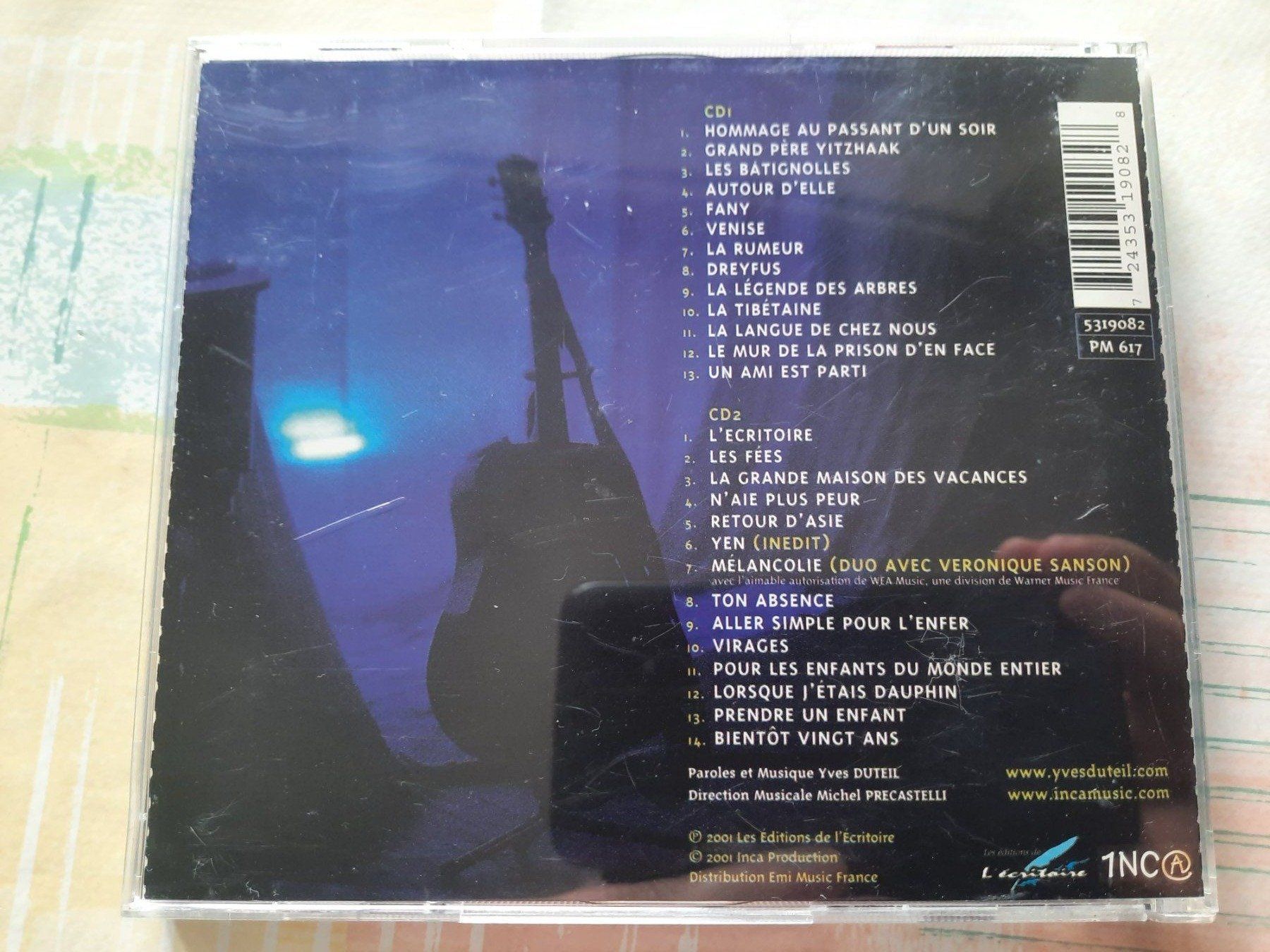 CD: CD Yves Duteil - Tournée Acoustique – Usato da Pully venduto da bro_n52j 1