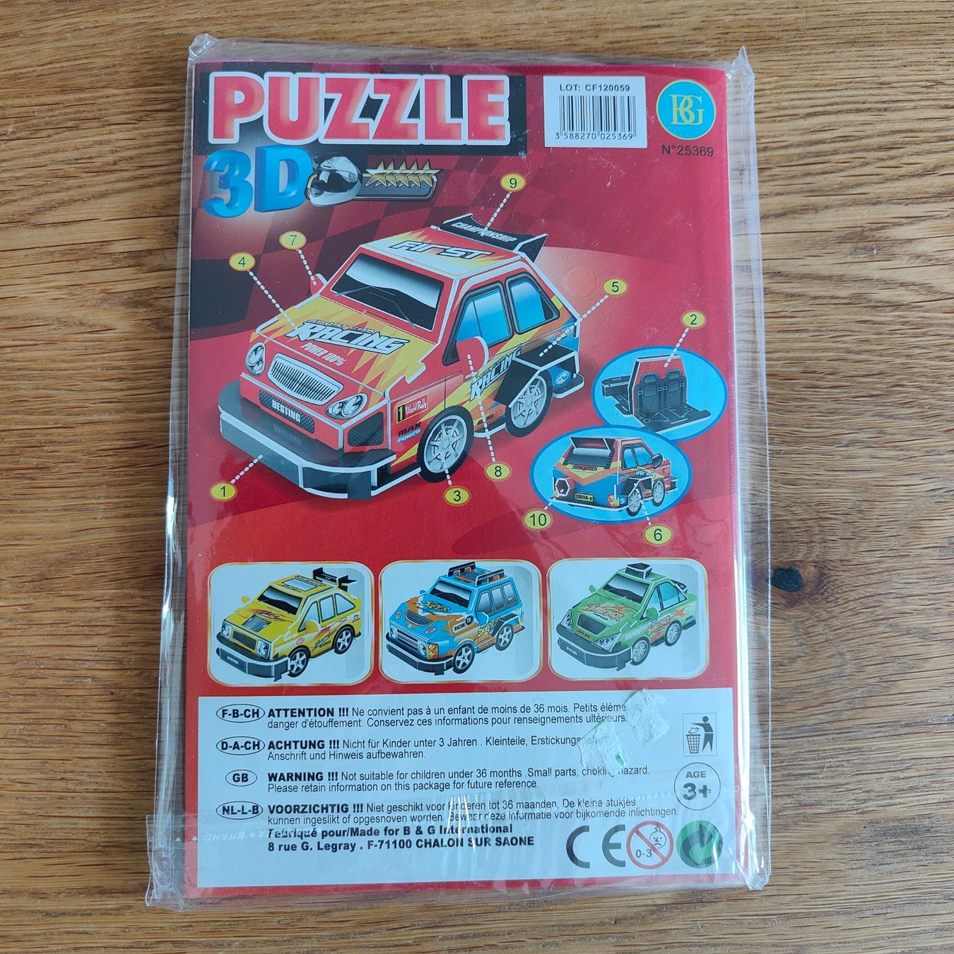 Puzzle: Puzzle Auto basteln 3D – Nuovo e nell'imballaggio originale da Davos Platz venduto da wauwauin 1