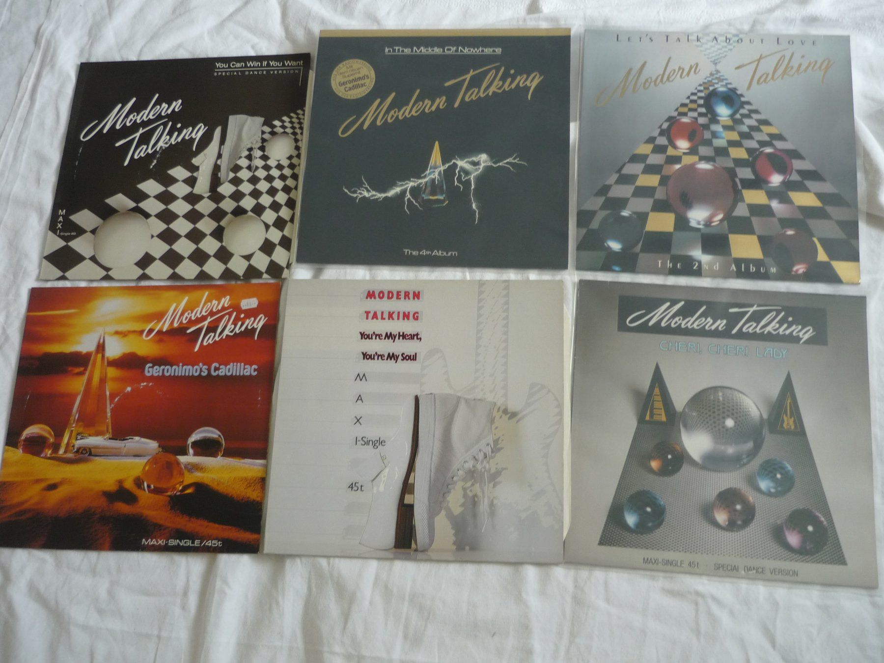 Dischi in vinile: 6x 12" Schallplatten - Modern Talking - Top Sammlung Rar – Usato da Beringen venduto da zzRegal