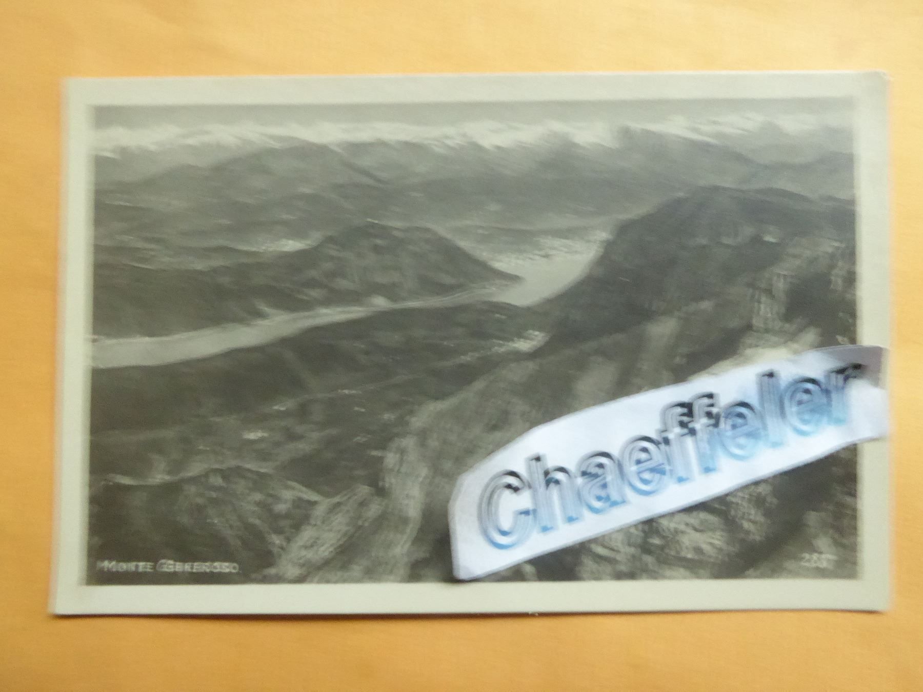 Ansichtskarten: Monte Generoso – Neu (gemäss Beschreibung) aus Zürich von Chaeffeler