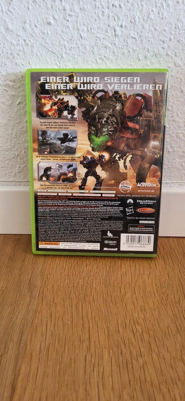 Microsoft Giochi: Xbox 360 - Transformers Die Rache – Usato da Münsingen venduto da DigitaleSpielecke 1