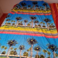 buntes Fixleintuch 90/100 x 190/200 cm