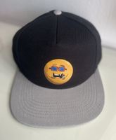 Kappe im Snapback-Stil (schwarz/grau) von Beechfield.Neu