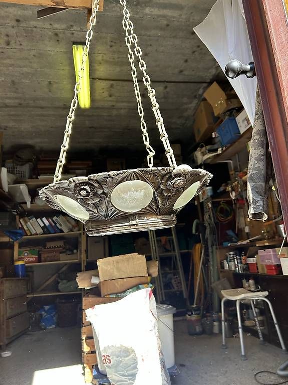 Lampadari & plafoniere: Lustre art déco – Usato da Les Marécottes venduto da crocodile5 2