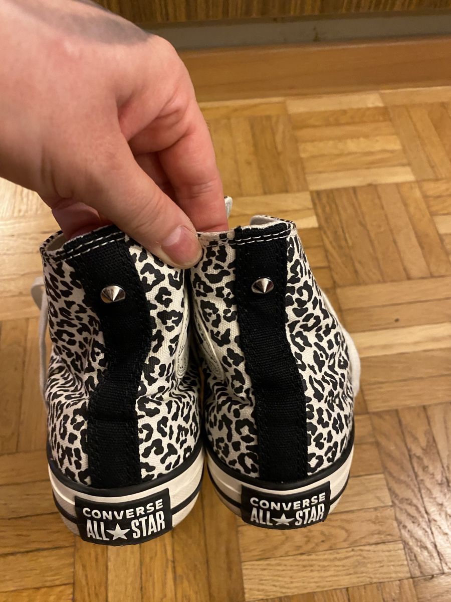 Converse Scarpe da donna: Converse Chuck Taylor High Leopard Zebra Grösse 39 – Usato da Emmen venduto da sho_7szv 2