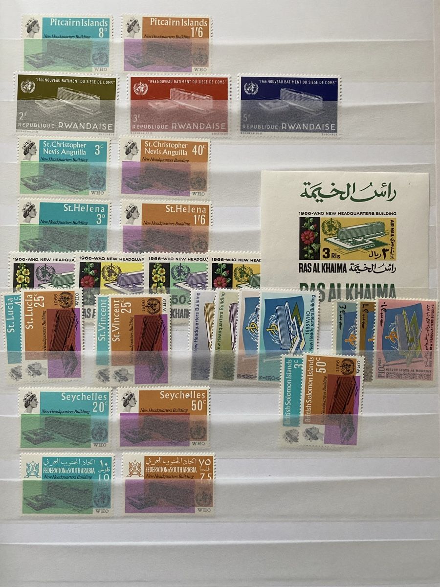 Tutti i francobolli: InternationalStamps New Headquarters WHO 1966 – Nuovo (secondo la descrizione) da Adelboden venduto da diana_ch 6