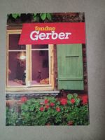 Kleine Fondue Gerber Broschüre mit Rezepten