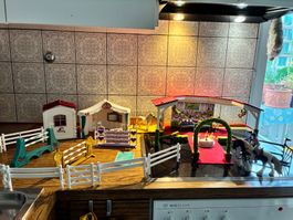 Schleich Reiterhof Zubehör Set guter Zustand