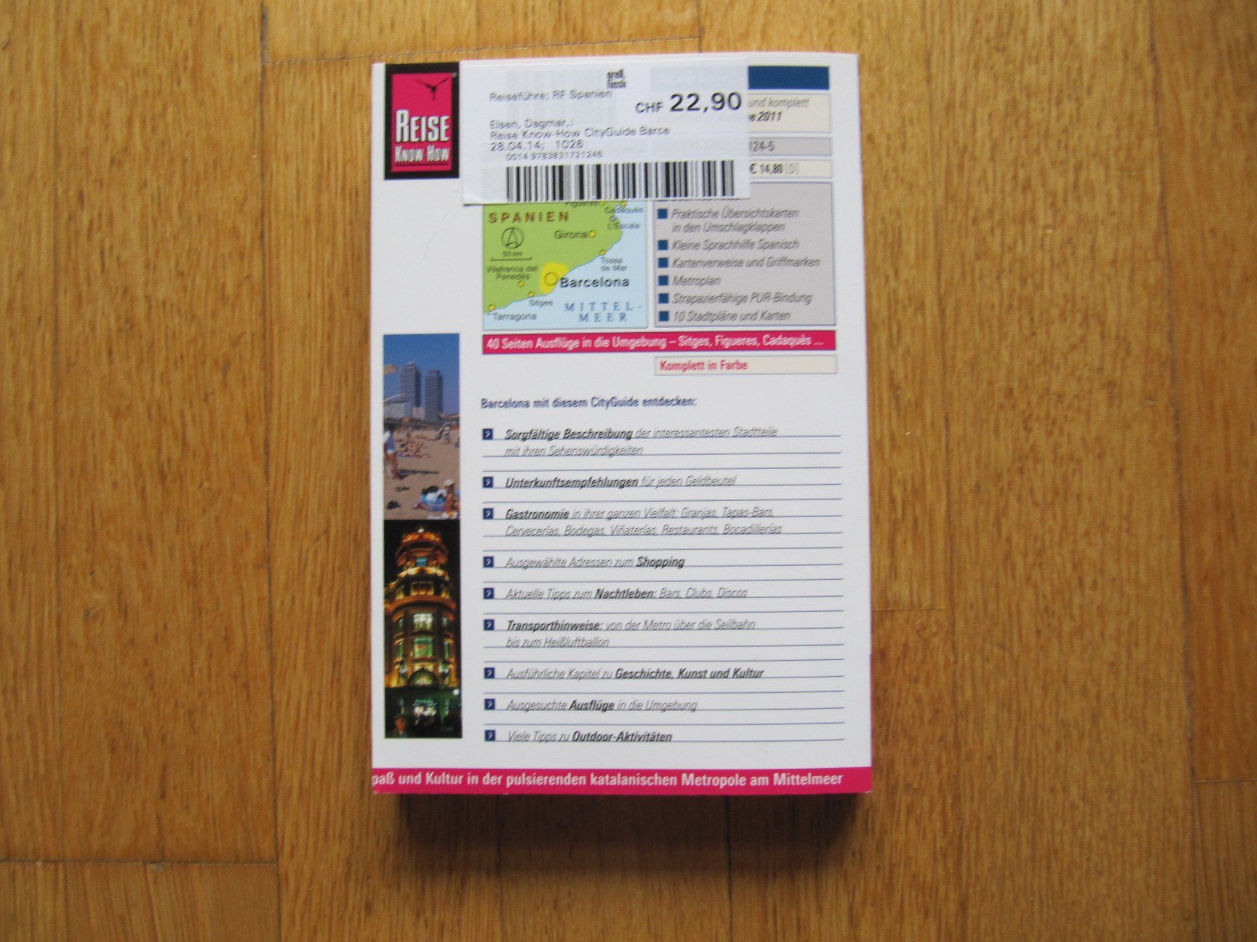 Bücher: Reiseführer Barcelona Reise-KnowHow CityGuide – Neu (gemäss Beschreibung) aus Würenlos von AustralisZ 3
