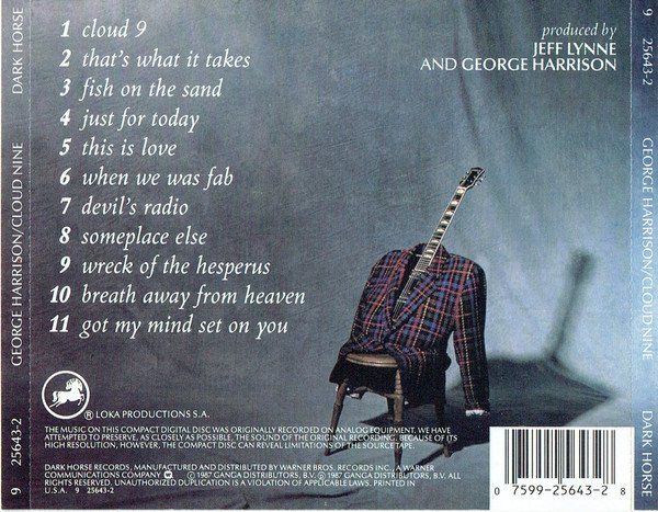 CD: CD George Harrison - Cloud nine (1987) – Usato da Möriken AG venduto da mineralia 1