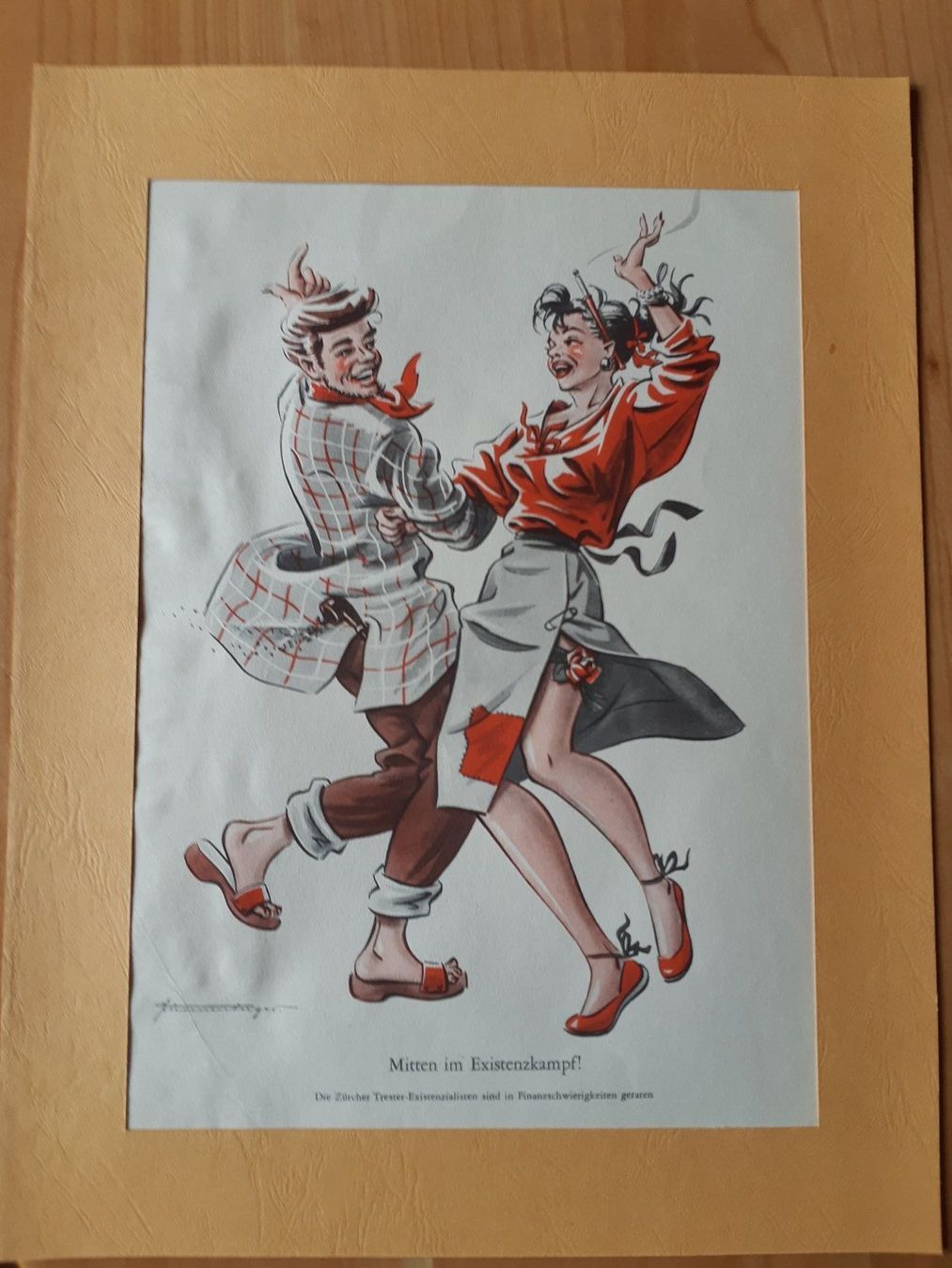 Grafica & Litografie: Nr 20 original Litho Nebelspalter – Usato da Grindelwald venduto da carro5 1