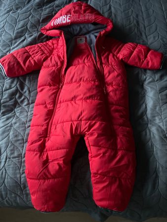 Timberland Combinaison bébé rouge chaude comme neuve !