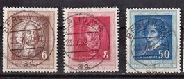 DDR, Mi 308-310 ⊙