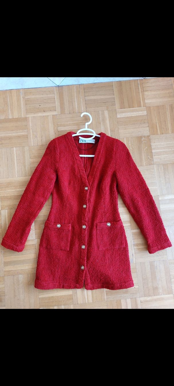 Zara Vestiti: Robe rouge tweed Zara – Nuovo (secondo la descrizione) da Avully venduto da jul_n8zt