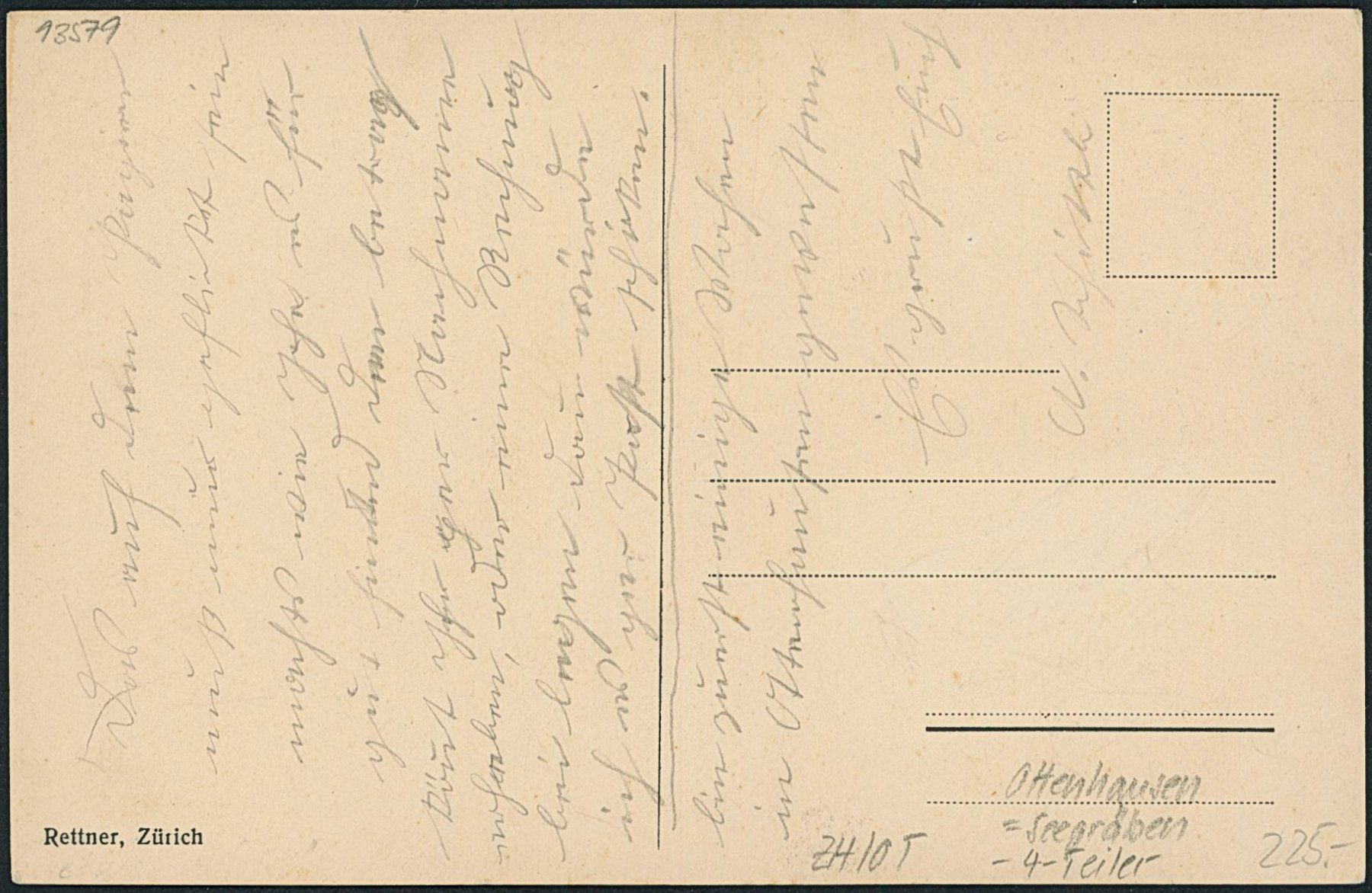 Cartoline postali: ZH Ottenhausen - Seegräben – Nuovo (secondo la descrizione) da Schindellegi venduto da leecollect 1