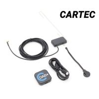 CARTEC DAB+ Receiver inklusive Scheibenantenne