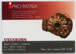 2015 MH Pro Patria postfrisch Postpreis 14.50   KW Fr. 40.-