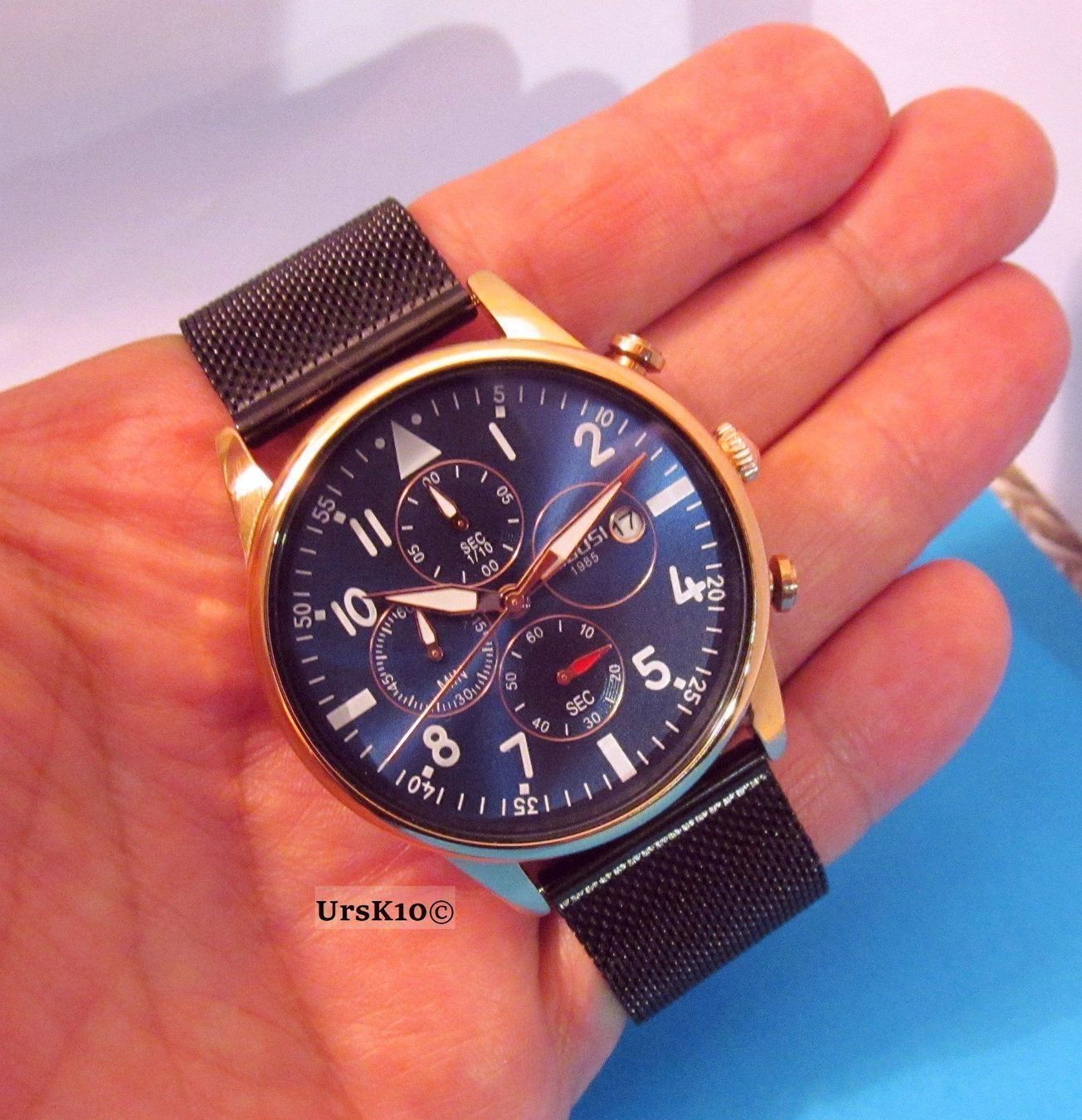 Orologi: NEU Herrenuhr mit Chronograph – Nuovo e nell'imballaggio originale da St. Margarethen TG venduto da ursk10 1