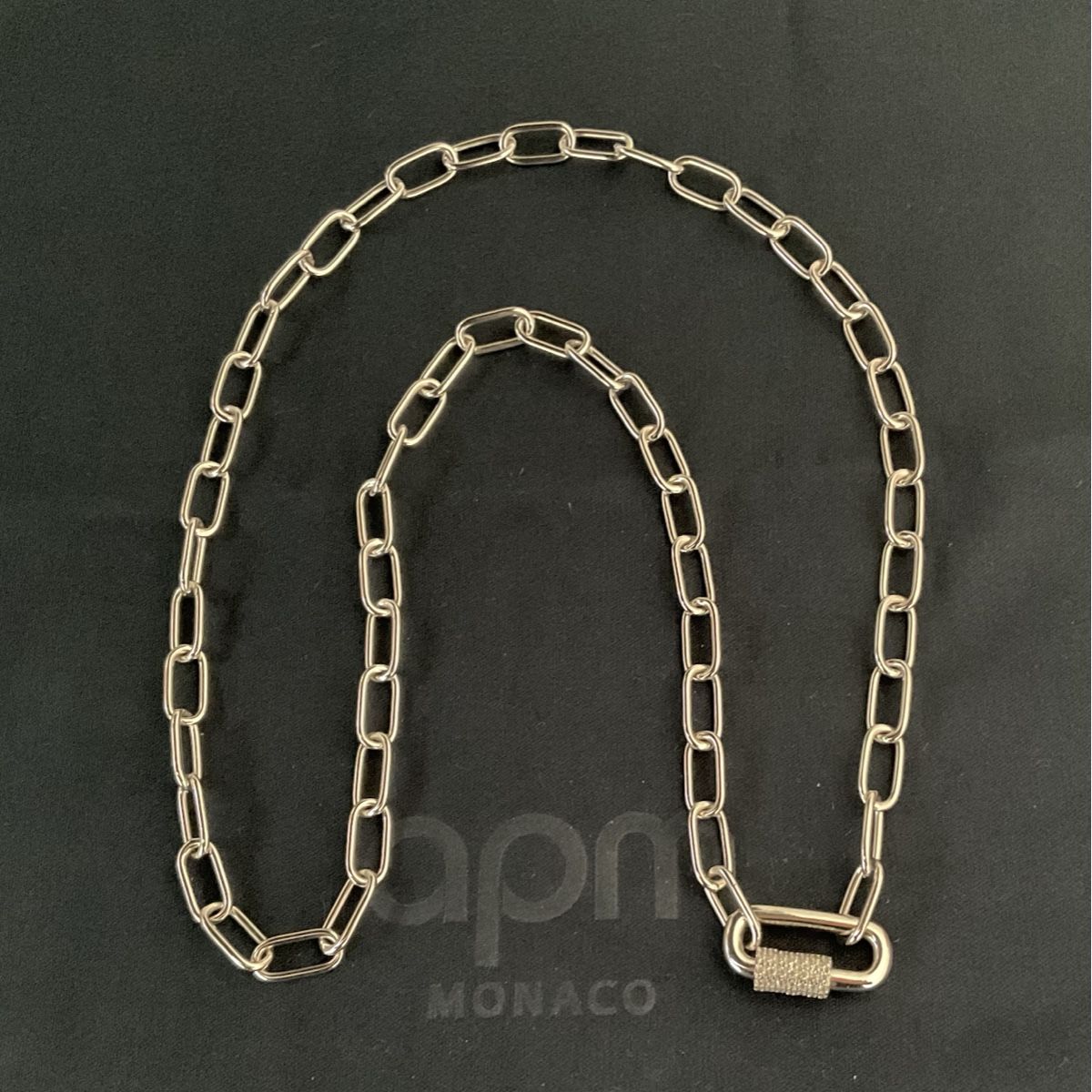Catenine: apm Monaco chaîne en argent 925 – Usato da Corseaux venduto da Mililaforet75 1