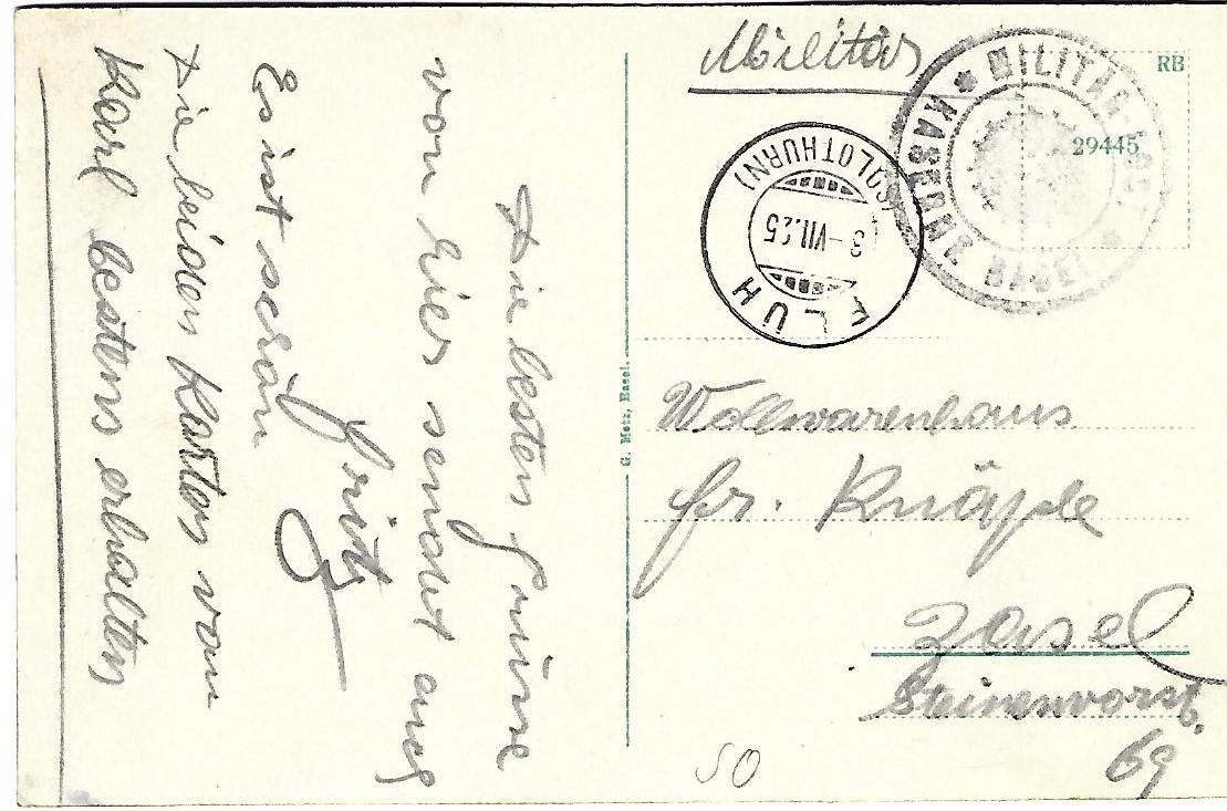 Cartoline postali: Mariastein Klosterkirche SO – Usato da Wetzikon ZH venduto da Brulu100 1