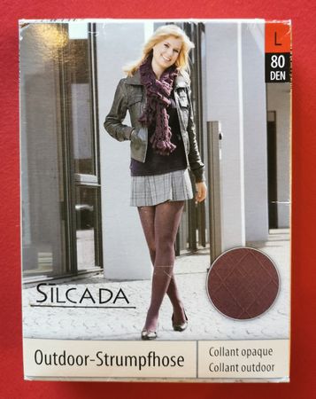 SILCADA Outdoor- Strumpfhose - Grösse L, 80 DEN, Neu & OVP