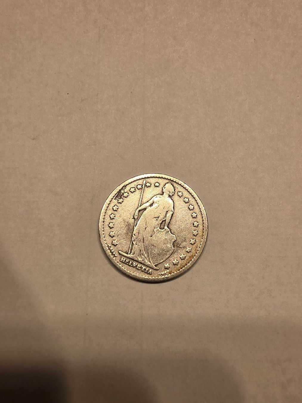 Toutes les monnaies: pièce argent 1chf 1887 – D'occasion à Fribourg par yan_z5fr 1