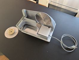 TurMix Fleischschneider & Brotschn., aus Edelstahl & Alu