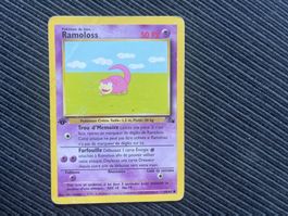 Pokemon Ramoloss Flegmon 1.Edition Fossil Deutsch