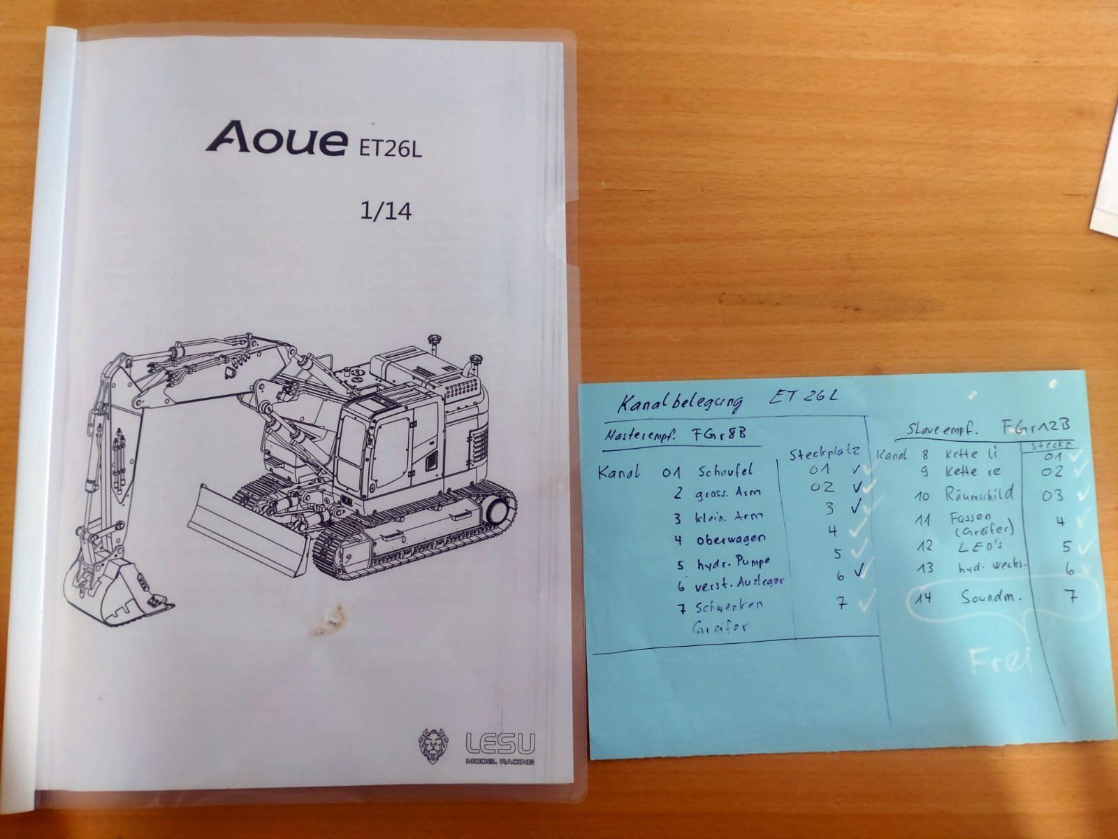 Modellismo RC: Kurzheckbagger Lesu Aoue ET26L – Nuovo (secondo la descrizione) da Muolen venduto da steel100 7